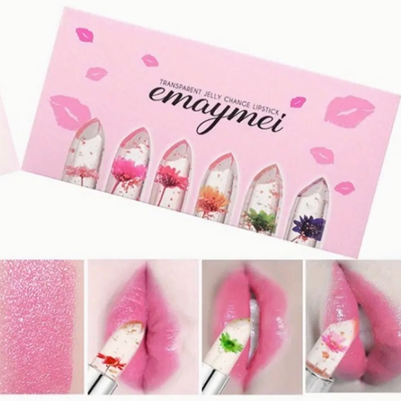 Set of my 6 Jelly Lipstick/Lip Balm -  Color Changing Moisturizing Gloss - Picture 4 of 4